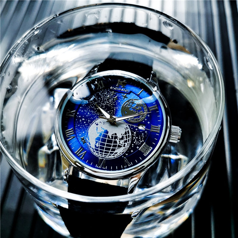 Business Elegance: Mechanical Wristwatch