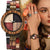 Ladies Wood Color Wristwatch