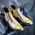 Men's Gold Chelsea Boots