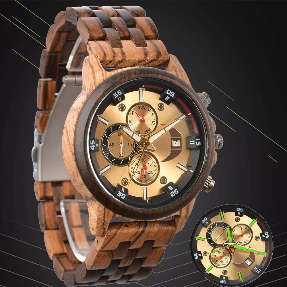 Men's Wooden Watch