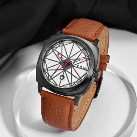 TOMI Brand Men Quartz Wristwatch Luxury Watch